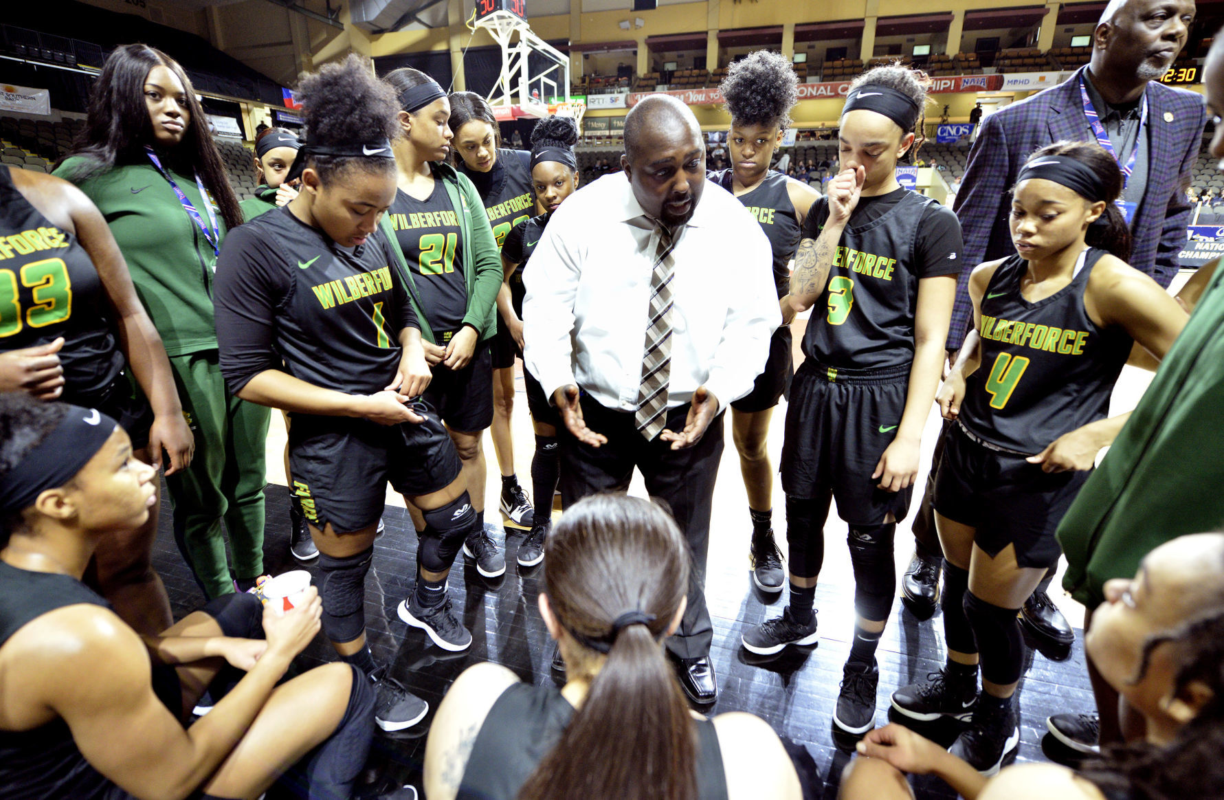 Wilberforce vs Concordia NAIA women's basketball